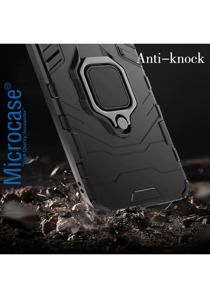 Samsung Galaxy S25 ile Uyumlu Batman Serisi Yüzük Standlı Armor Kılıf - Siyah AL3349 indirimleri