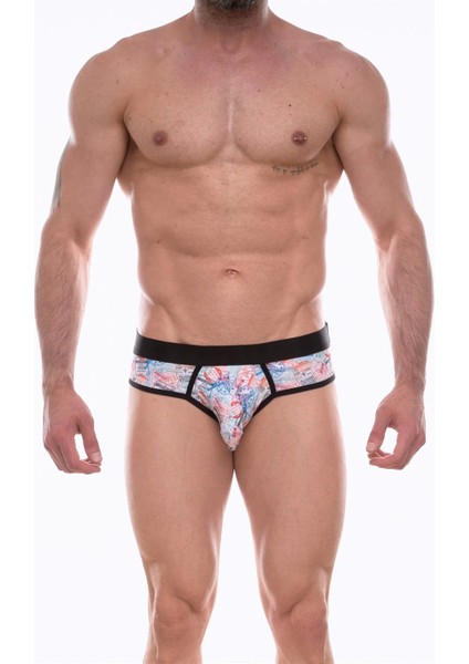 Miraxx Don Moris Erkek Desenli Slip