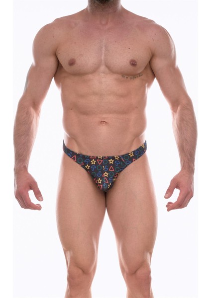 Erkek Desenli Tanga Çamaşır