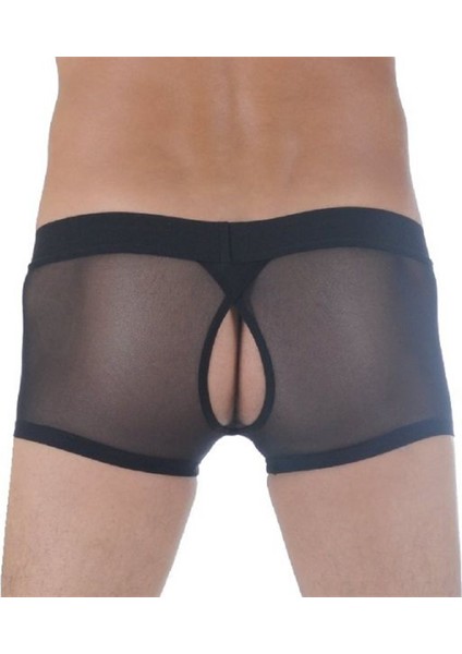 BR291121 Transparan Arkası Açık Mini Boxer