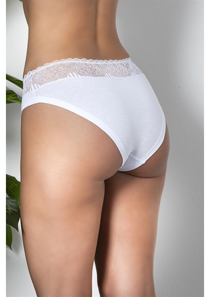 Dantel Detaylı Slip Külot Beyaz (BRF21781) fiyatları