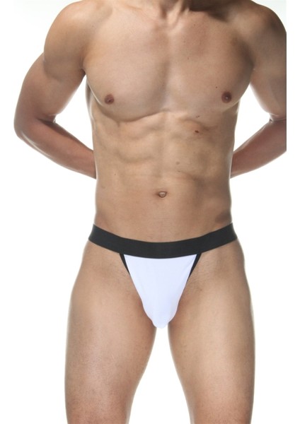 Beyaz Erkek Tangası modelleri