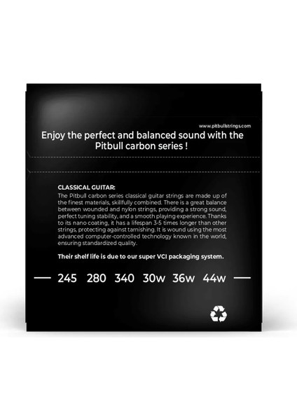 Carbon Seri Klasik Gitar Teli Car Ht