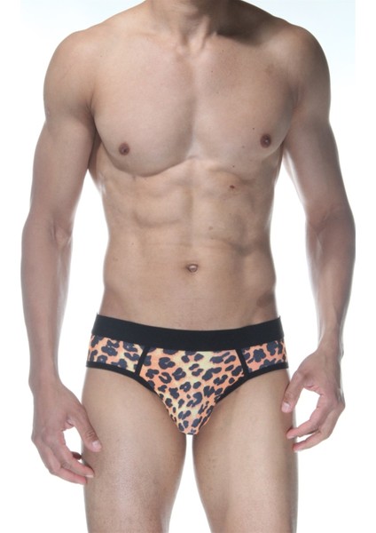 Leopar Jockstrap Erkek Iç Giyim