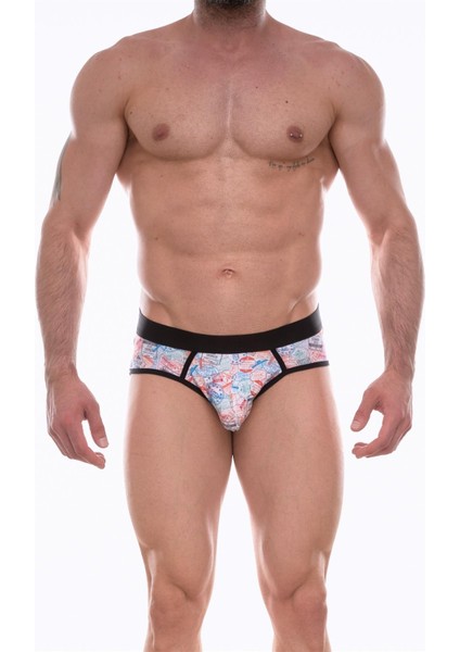 Erkek Desenli Jockstrap Çamaşır
