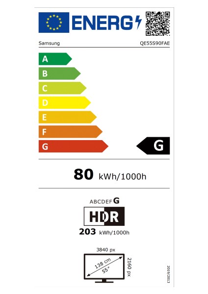 55S90F 55'' 139 Ekran Uydu Alıcılı 4K Ultra Hd Tizen Smart OLED Tv