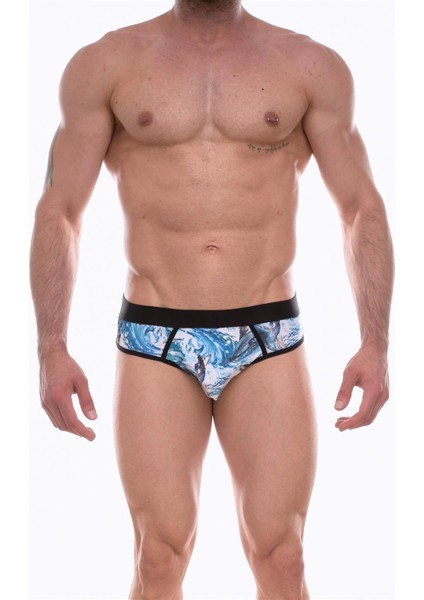 Miraxx Don Moris Erkek Desenli Jockstrap Çamaşır