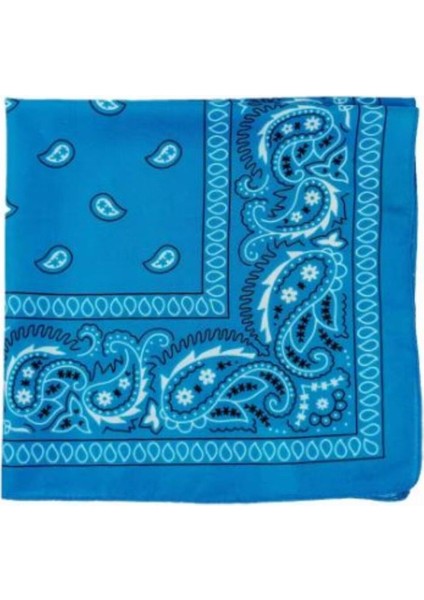 Bandana Etnik Şal Damla Desenli Tasarım %100PAMUK