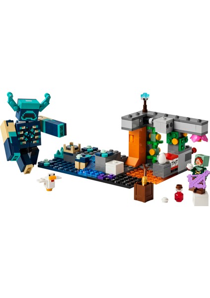 ® Minecraft® Bekçi Karşılaşması 21274 - 7 Yaş ve Üzeri Çocuklar Için Yaratıcı Oyuncak Yapım Seti (238 Parça)