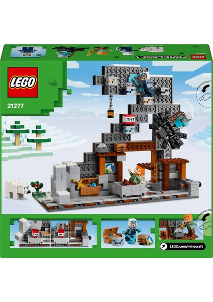 ® Minecraft® Kazma Madeni 21277 - 8 Yaş ve Üzeri Çocuklar Için Dekoratif Yaratıcı Oyuncak Yapım Seti (530 Parça)