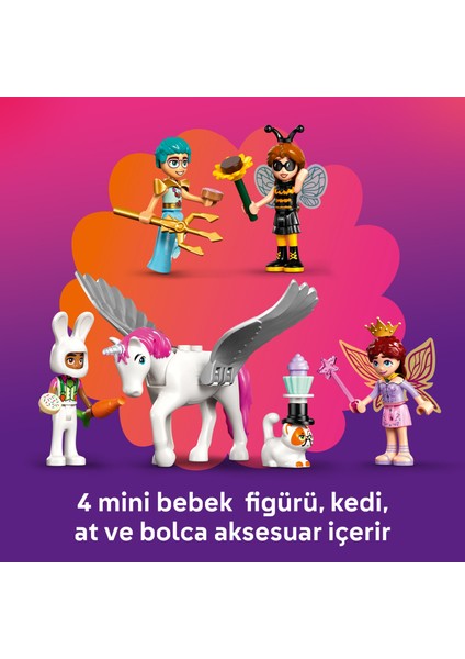 ® Friends Tek Boynuzlu At ve Peri ile Kostüm Partisi 42661 - 6 Yaş ve Üzeri Çocuklar Için Oyuncak Yapım Seti (261 Parça)