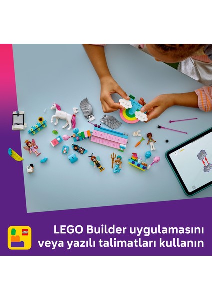 ® Friends Tek Boynuzlu At ve Peri ile Kostüm Partisi 42661 - 6 Yaş ve Üzeri Çocuklar Için Oyuncak Yapım Seti (261 Parça)
