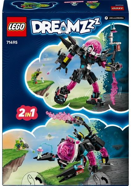 ® Dreamzzz™ Mateo, Siber Beyin Robotuna Karşı 71495 - 8 Yaş ve Üzeri Çocuklar Için Yaratıcı Oyuncak Yapım Seti (368 Parça)