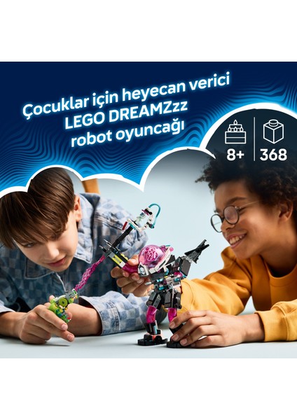 ® Dreamzzz™ Mateo, Siber Beyin Robotuna Karşı 71495 - 8 Yaş ve Üzeri Çocuklar Için Yaratıcı Oyuncak Yapım Seti (368 Parça)