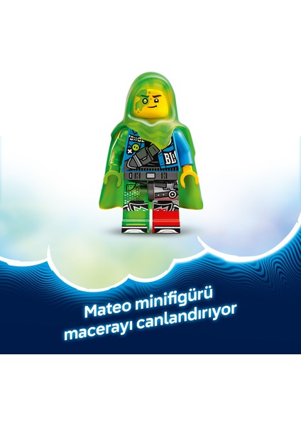 ® Dreamzzz™ Mateo, Siber Beyin Robotuna Karşı 71495 - 8 Yaş ve Üzeri Çocuklar Için Yaratıcı Oyuncak Yapım Seti (368 Parça)