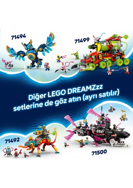 ® Dreamzzz™ Mateo, Siber Beyin Robotuna Karşı 71495 - 8 Yaş ve Üzeri Çocuklar Için Yaratıcı Oyuncak Yapım Seti (368 Parça)