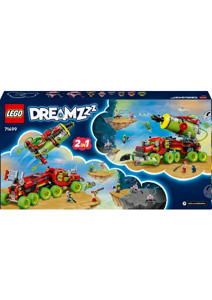 ® Dreamzzz™ Mateo’nun Sprey Boya Kamyonu 71499 - 9 Yaş ve Üzeri Çocuklar Için Yaratıcı Oyuncak Yapım Seti (929 Parça)