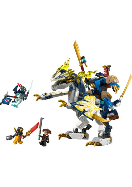 ® Nınjago® Rogue’un Robot Ejderha Binicisi 71843 - 8+ Çocuklar Için 4 Minifigür Içeren Yaratıcı Oyuncak Yapım Seti (584 Pr)