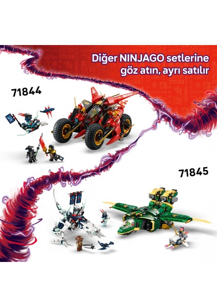 ® Nınjago® Rogue’un Robot Ejderha Binicisi 71843 - 8+ Çocuklar Için 4 Minifigür Içeren Yaratıcı Oyuncak Yapım Seti (584 Pr)