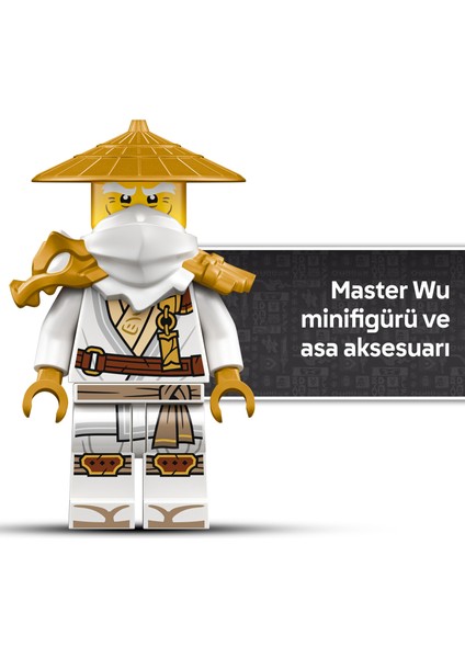 ® Nınjago® Muhafız Ejderha 71847 - 14 Yaş ve Üzeri Için Usta Wu Minifigürü Içeren Yaratıcı Oyuncak Yapım Seti (1650 Parça)