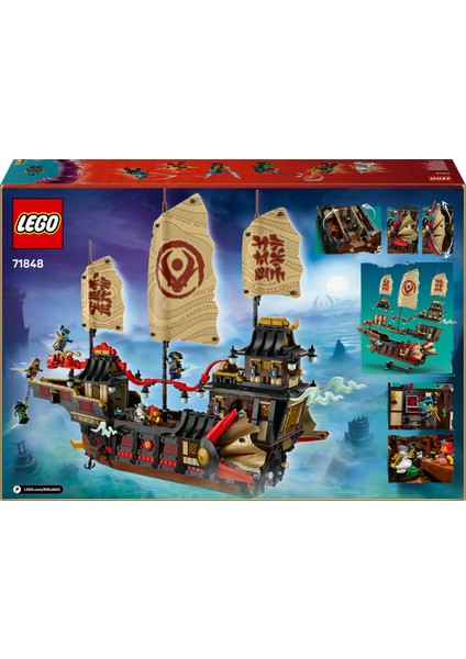 ® Nınjago® Tapınak Ödülü 71848 - 14 Yaş ve Üzeri Için Cole Dahil 6 Minifigür Içeren Yaratıcı Oyuncak Yapım Seti (2387 Parça)