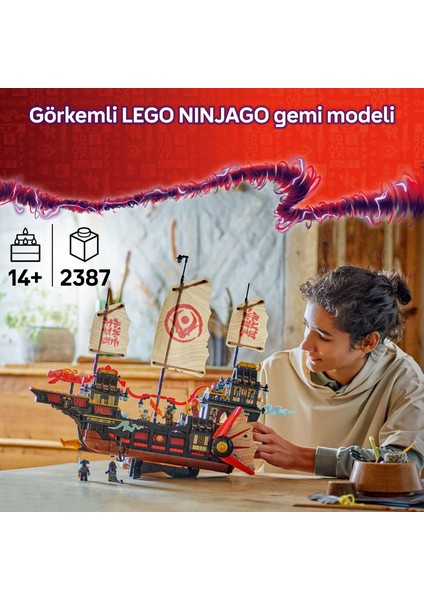 ® Nınjago® Tapınak Ödülü 71848 - 14 Yaş ve Üzeri Için Cole Dahil 6 Minifigür Içeren Yaratıcı Oyuncak Yapım Seti (2387 Parça)