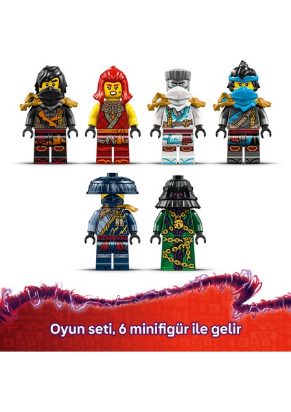 ® Nınjago® Tapınak Ödülü 71848 - 14 Yaş ve Üzeri Için Cole Dahil 6 Minifigür Içeren Yaratıcı Oyuncak Yapım Seti (2387 Parça)