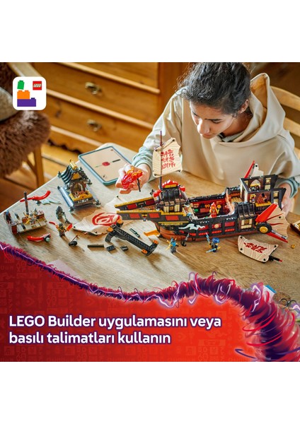 ® Nınjago® Tapınak Ödülü 71848 - 14 Yaş ve Üzeri Için Cole Dahil 6 Minifigür Içeren Yaratıcı Oyuncak Yapım Seti (2387 Parça)