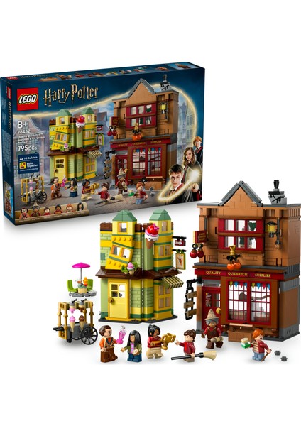 ® Harry Potter™ Kaliteli Quidditch™ Malzemeleri ve Dondurma Salonu 76452 - 8+ Çocuklar Için Oyuncak Yapım Seti (795 Pr)