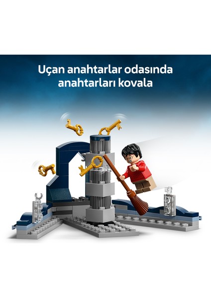 ® Harry Potter™ Hogwarts™ Şatosu: Ana Kule 76454 - 10 Yaş ve Üzeri Çocuklar Için Yaratıcı Oyuncak Yapım Seti (2135 Parça)