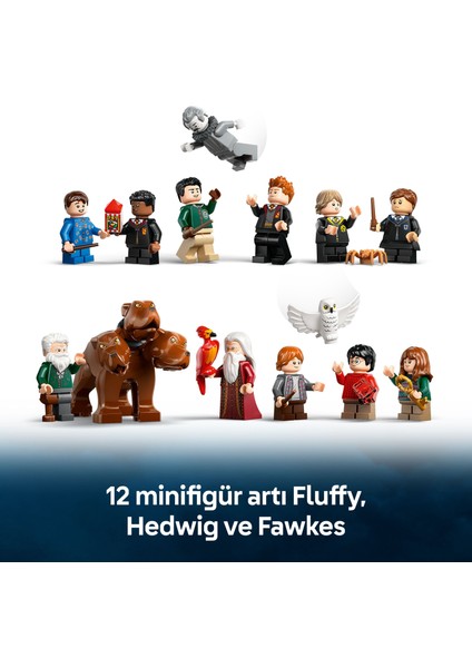 ® Harry Potter™ Hogwarts™ Şatosu: Ana Kule 76454 - 10 Yaş ve Üzeri Çocuklar Için Yaratıcı Oyuncak Yapım Seti (2135 Parça)