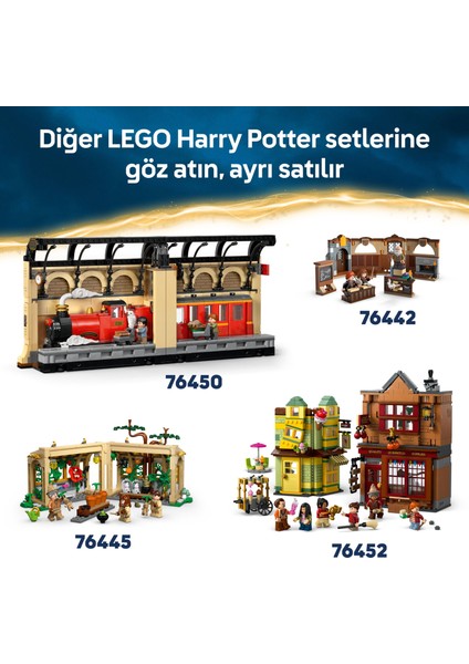 ® Harry Potter™ Hogwarts™ Şatosu: Ana Kule 76454 - 10 Yaş ve Üzeri Çocuklar Için Yaratıcı Oyuncak Yapım Seti (2135 Parça)