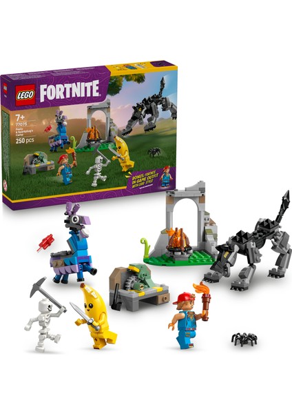 ® Fortnite® Muzaffer ve Tamirci Çırağı'nın Kampı 77075 - 7 Yaş ve Üzeri Çocuklar Için Yaratıcı Oyuncak Yapım Seti (250 Parça)