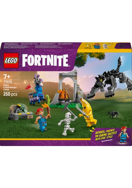 ® Fortnite® Muzaffer ve Tamirci Çırağı'nın Kampı 77075 - 7 Yaş ve Üzeri Çocuklar Için Yaratıcı Oyuncak Yapım Seti (250 Parça)