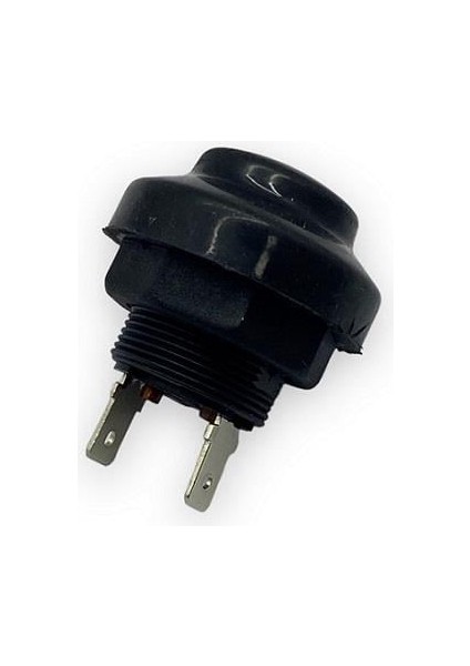 Buton (Fişli) (Lastikli) (22 Mm) Siyah fiyatları