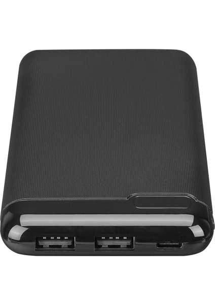 IP-K11 10000MAH 2-Usb+Micro+Type-C Siyah LCD Ekranlı Ta?