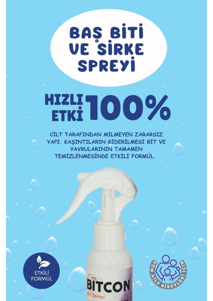 Bitcon Baş Biti ve Sirke Spreyi fiyatları