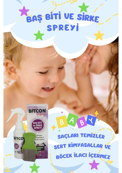 Bitcon Baş Biti ve Sirke Spreyi