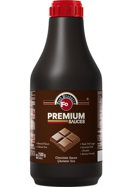 Çikolatalı Premium Sos 2,5 kg (Pompa )