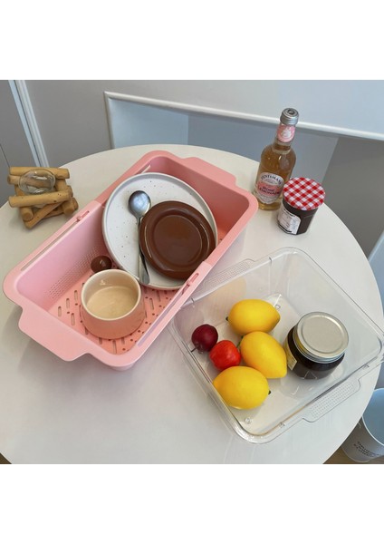 Mkjınmeı Çok Işlevli Geri Çekilebilir Çift Katmanlı Tahliye Sepeti (Yurt Dışından) fiyatları