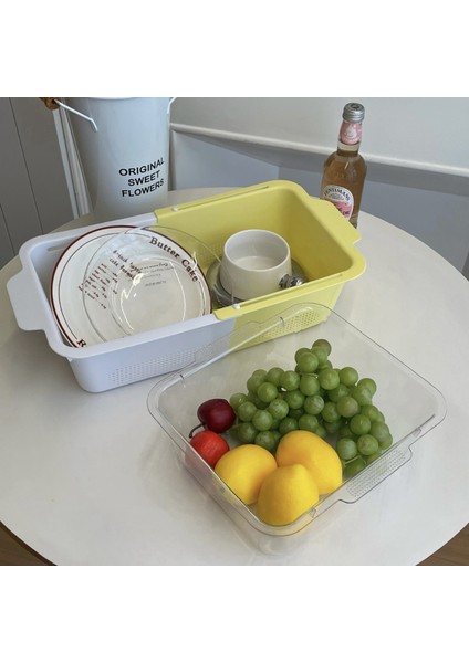 Mkjınmeı Çok Işlevli Geri Çekilebilir Çift Katmanlı Tahliye Sepeti (Yurt Dışından) fiyatları