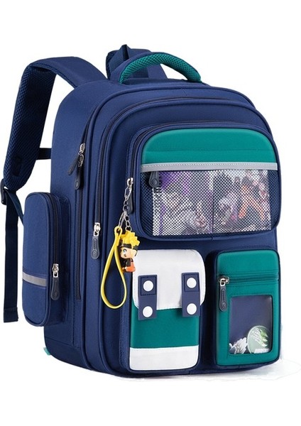 Mkjınmeı Omurgayı Koruyan Okul Çantası - Yeşil (Yurt Dışından)