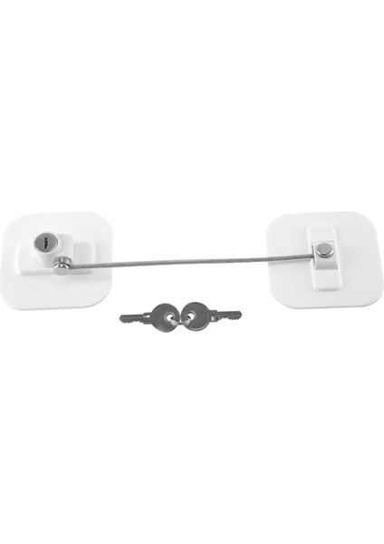 Buzdolabı Kilidi,buzdolabı Kilitleri,çocuk Güvenliği Için Anahtarlı Dondurucu Kilidi,buzdolabı ve Dolapları Kilitlemek Için Kilitler-1pack (Yurt Dışından)