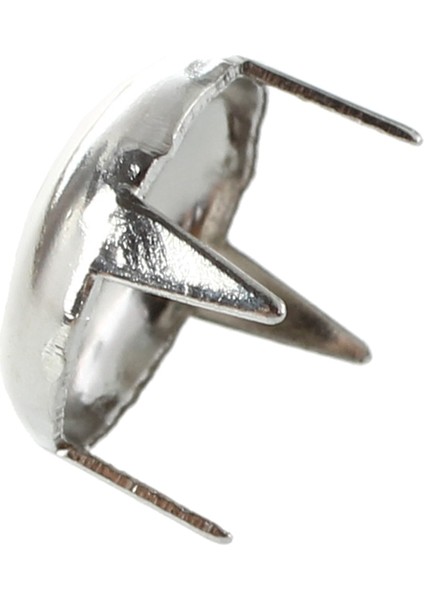 200X Bakır 8mm Gümüş Yuvarlak Koni Perçin Perçin Punk Dekorasyon Perçin Perçin Gümüş (Yurt Dışından) fiyatları