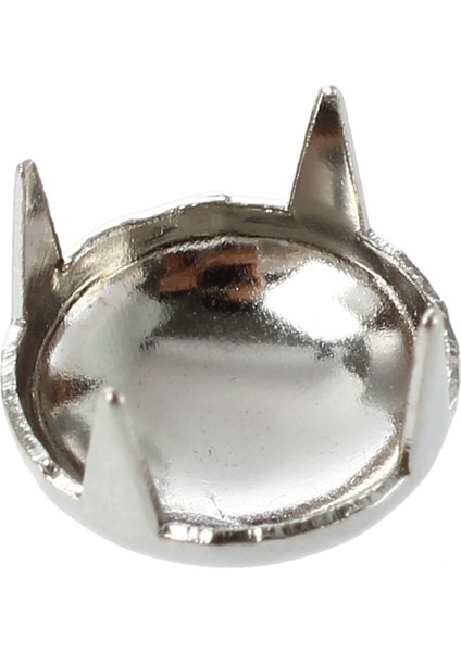 200X Bakır 8mm Gümüş Yuvarlak Koni Perçin Perçin Punk Dekorasyon Perçin Perçin Gümüş (Yurt Dışından) fırsatları