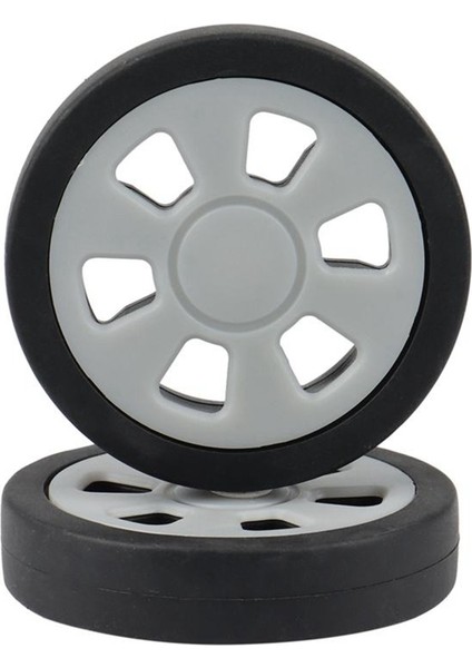 2x Bagaj Aksesuarları Tekerlekler Uçak Bavul Kasnak Silindirleri Sessiz Tekerlek Aşınmaya Dayanıklı Parça Tamiri 55X12MM (Yurt Dışından) fırsatları