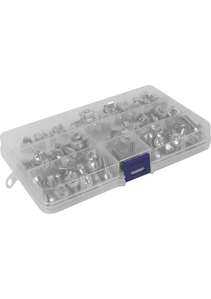50 Takım M6 Kare Delikli Donanım Kafes Somunları ve Montaj Vidaları Sunucu Rafı ve Kabini Için Yıkayıcılar (M6 x 20MM) (Vida + Yıkayıcı + Kafes Somunu) (Yurt Dışından) fırsatları