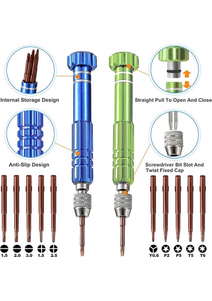 Gözlük Tornavida, 10 Manyetik Tornavida Ucuyla Gözlük Tamir Takımı, Saat Telefon Dizüstü Bilgisayar Mücevher (Yurt Dışından) fırsatları