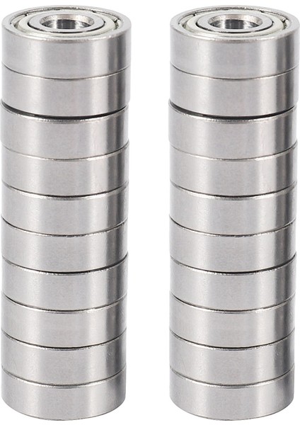 20 Adet 695ZZ 5MMX13MMX4MM Çift Korumalı Minyatür Sabit Bilyalı Rulman (Yurt Dışından)