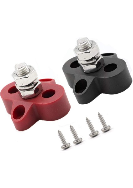 2 Adet 5/16 Inç Dc 48 V A Güç Terminal Bloğu M8 Rv Gemi Tekne Için Pozitif Negatif Güç Dağıtımı Saplama (Yurt Dışından) modelleri